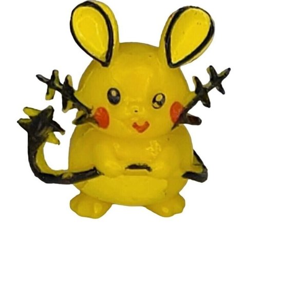 R/L W Other - Pokemon 2000s Mini Vinyl RL Gumball Toy Miniature Size Dedenne Action Figure